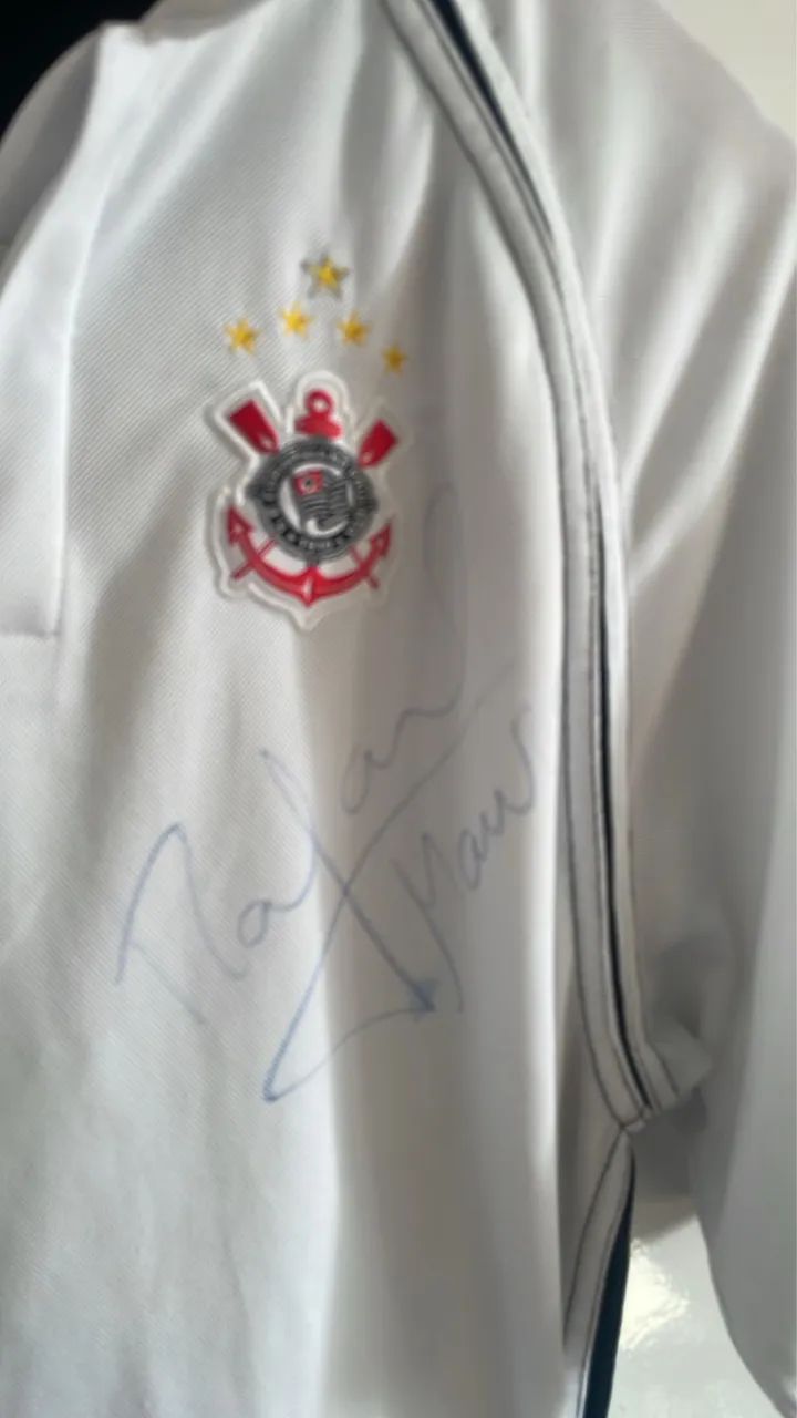 Camisa Corinthians autografada - Foto 2