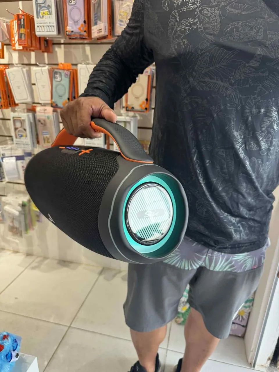 SOM BLUETOOTH PORTÁTIL GRANDE  - Foto 4