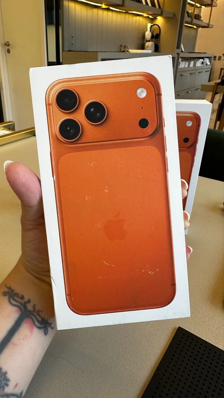 iPhone 17 Pro Max 256gb Laranja Novo Lacrado / Loja Física