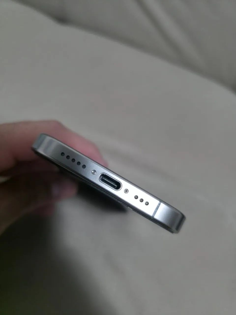 iPhone 15 Pro 128 GB - Titânio Natural | Com Caixa Original - Foto 3