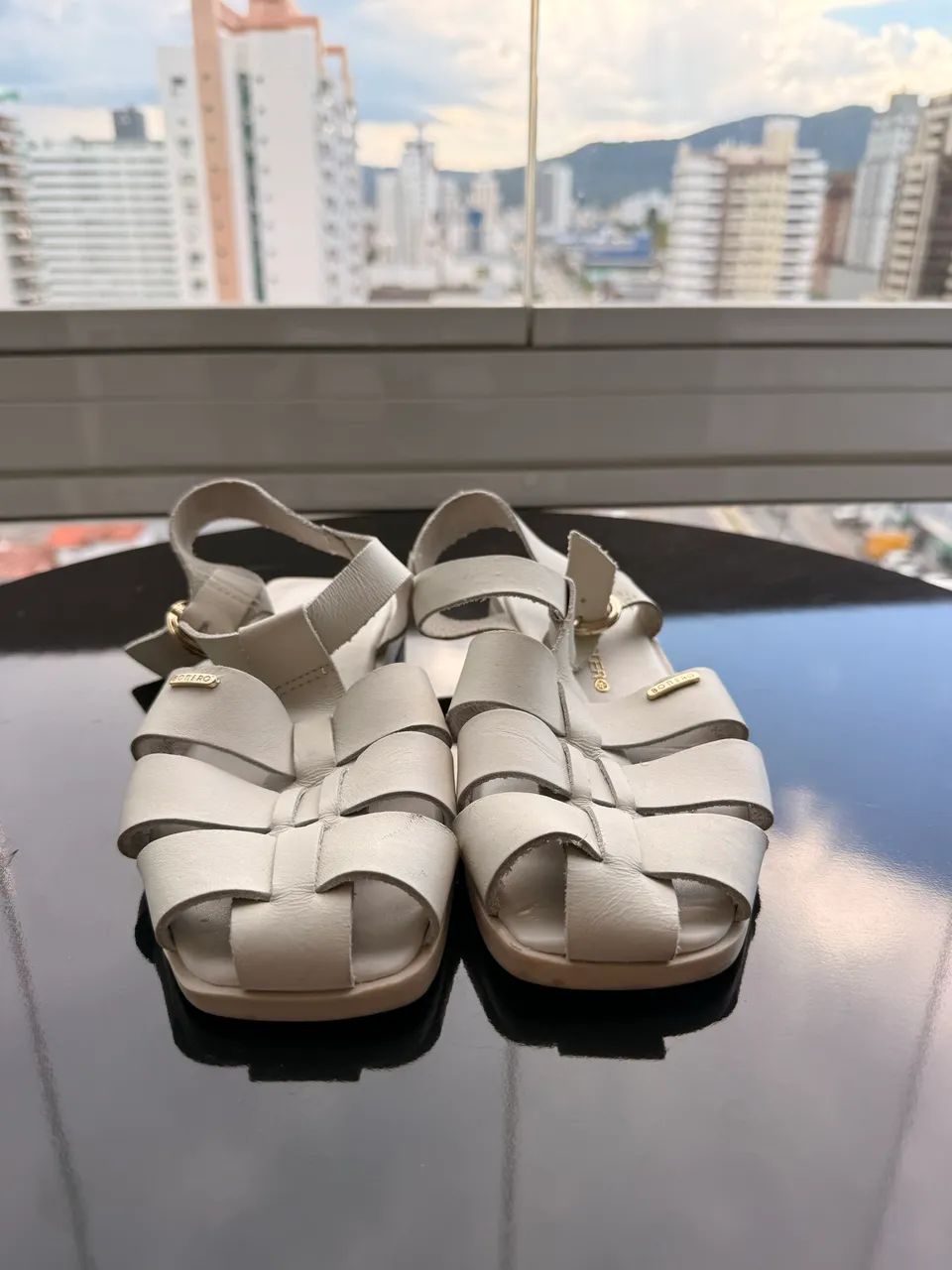 Rasteirinha de couro - Foto 2