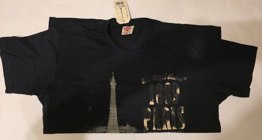 Camiseta de Paris Masculina XXL - Foto 4