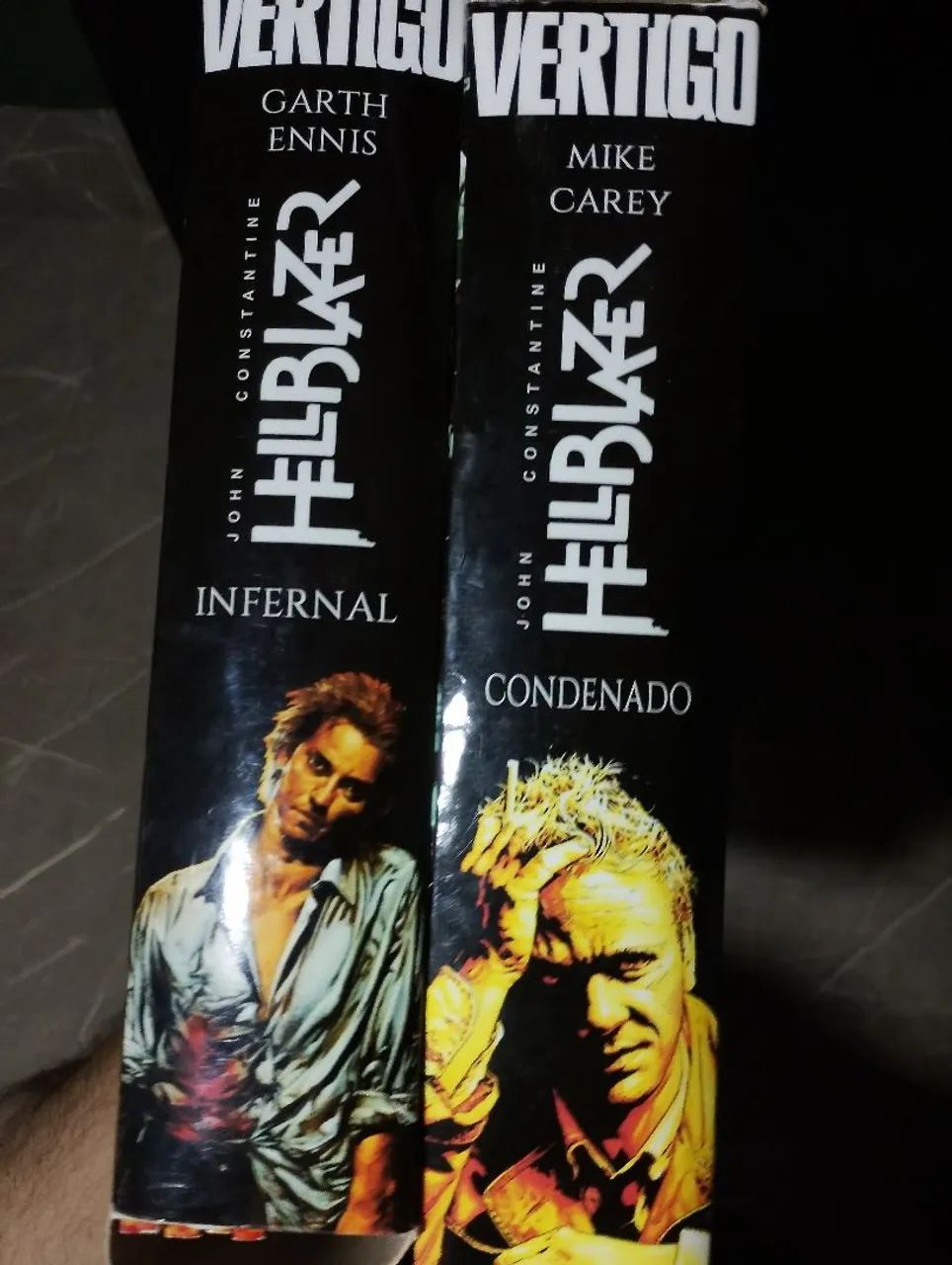 Combo Hellblazer Infernal e Condenado completo Garth Ennis e Mike Carey