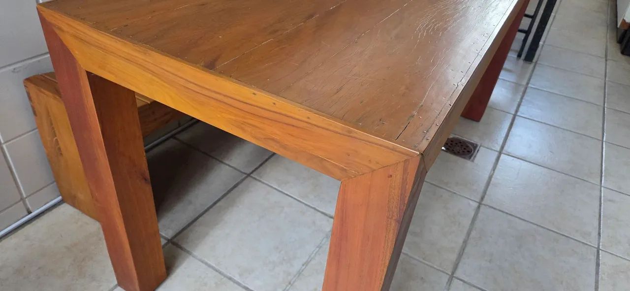 Mesa madeira maciça  - Foto 5