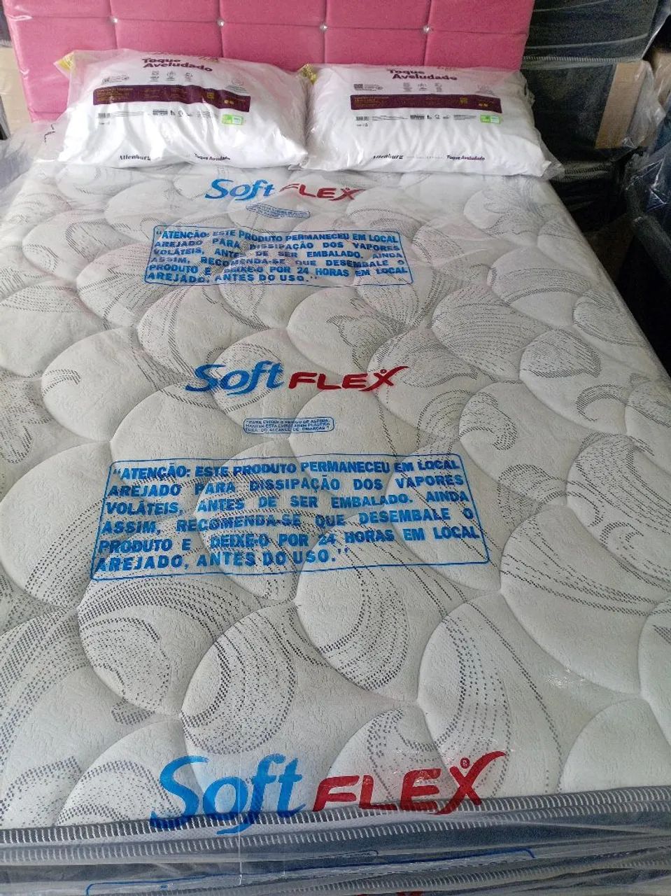 Conj Box Casal molas ensacadas. - Foto 3