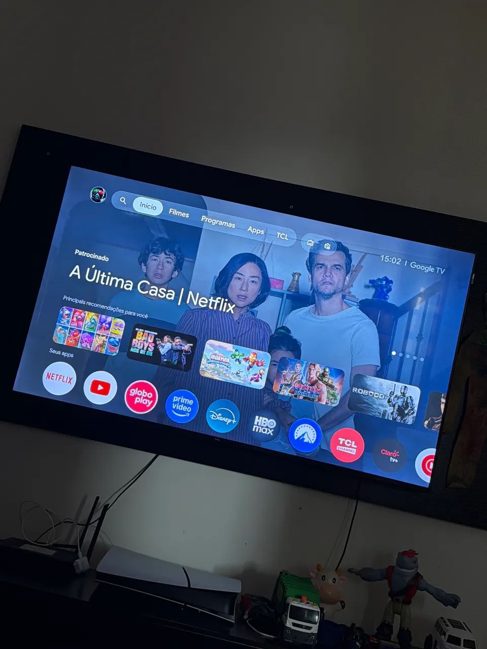 Smart TV TCL 55 Polegadas QLED 4K  - Foto 2