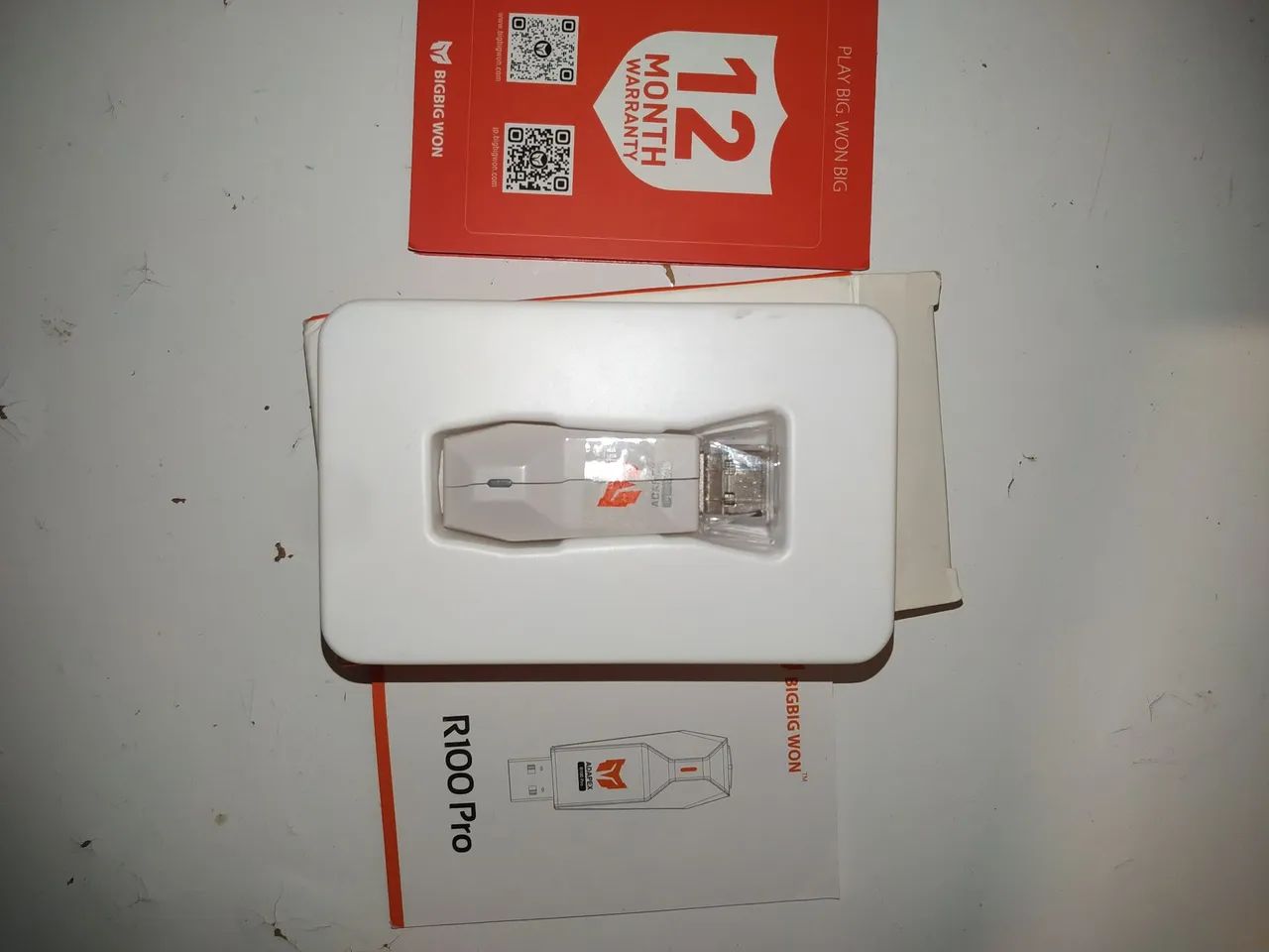 Adaptador USB Sem Fio Big Big Won R100 Pro - PC, PS4, Switch
