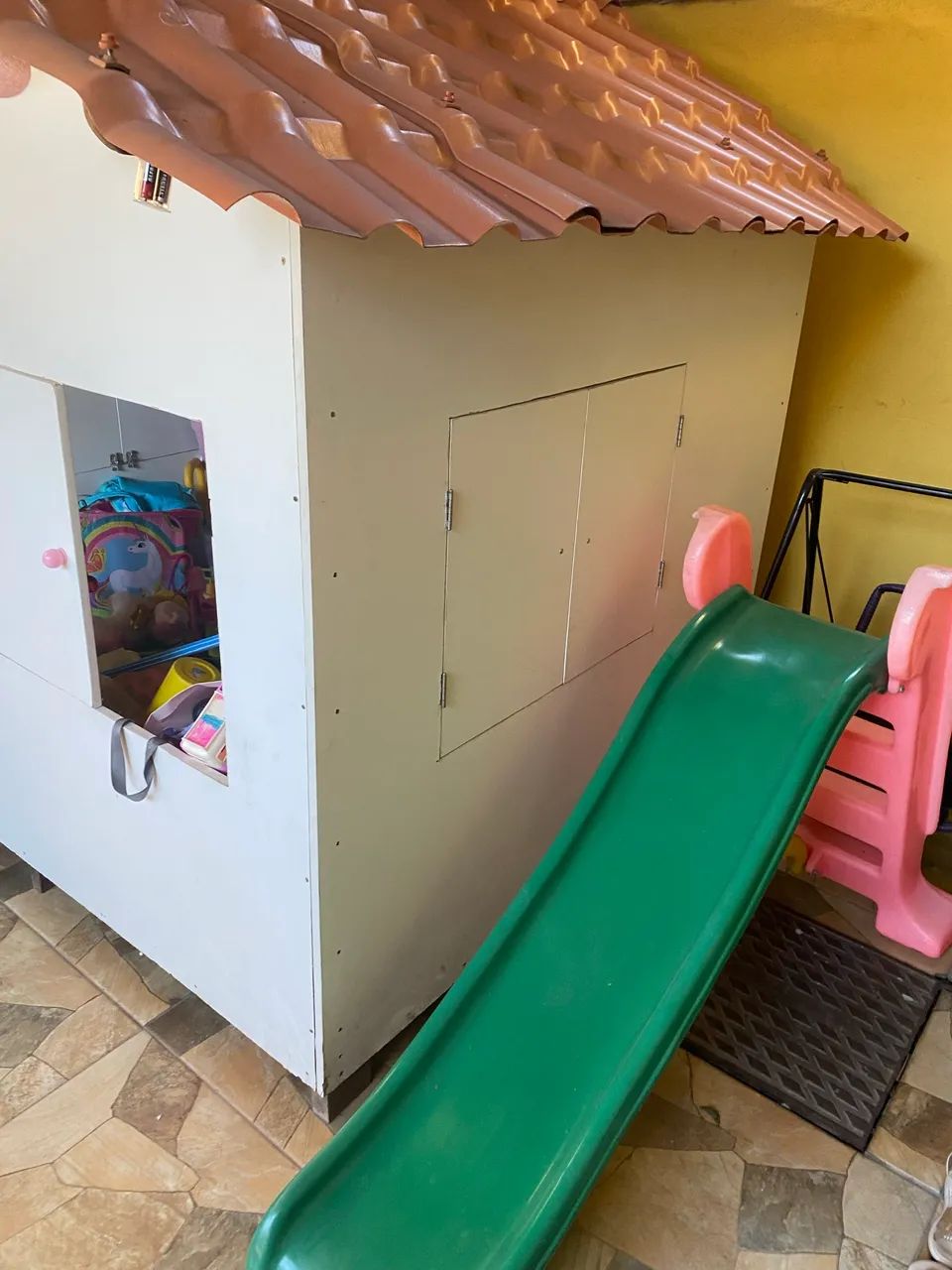 Casinha de madeira infantil  - Foto 3