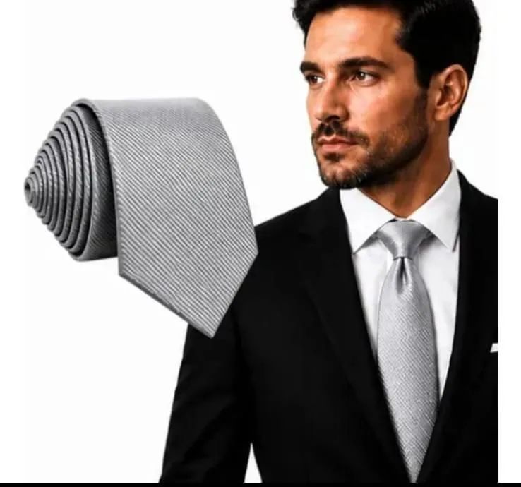 Gravata Slim Masculina - Foto 4