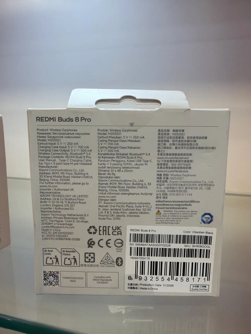 Xiaomi Redmi Buds 8 Pro Lançamento  - Foto 3