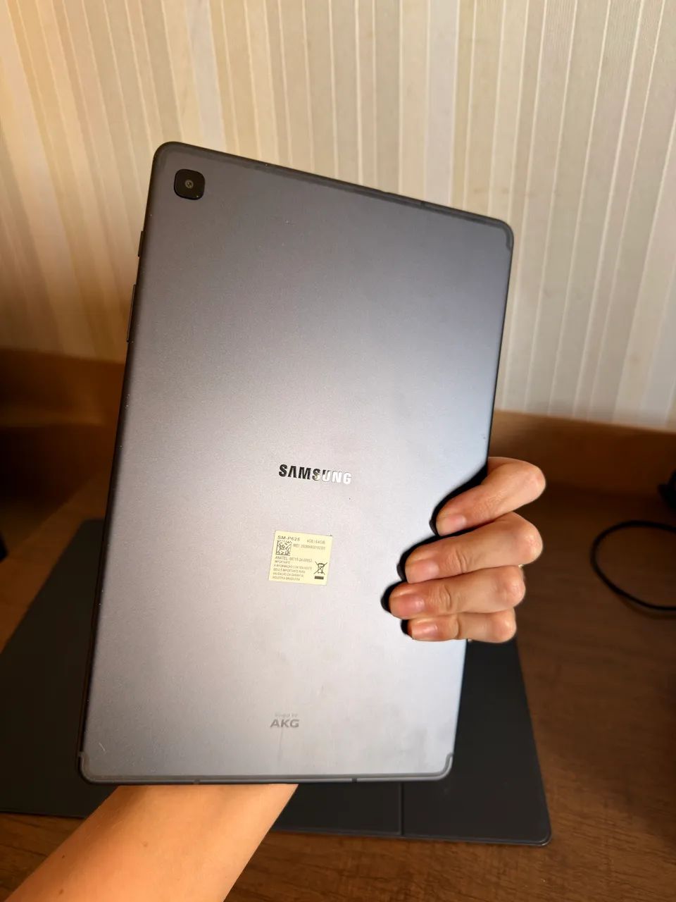 Vendo Tablet Samsung Galaxy Tab S6 Lite 4G + Wi-Fi 64GB Cinza - Foto 2