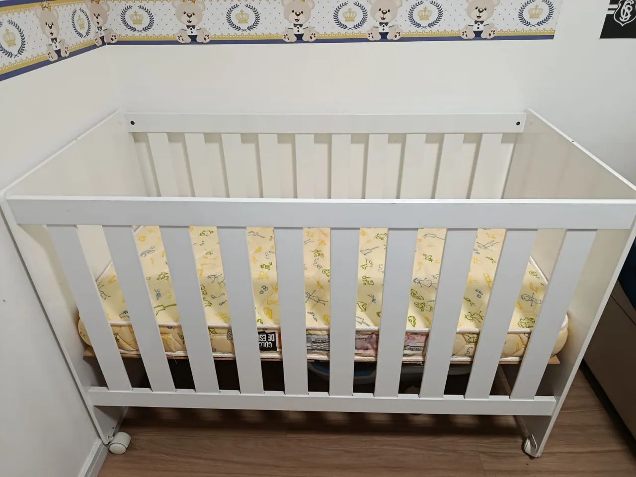 Berço americano branco