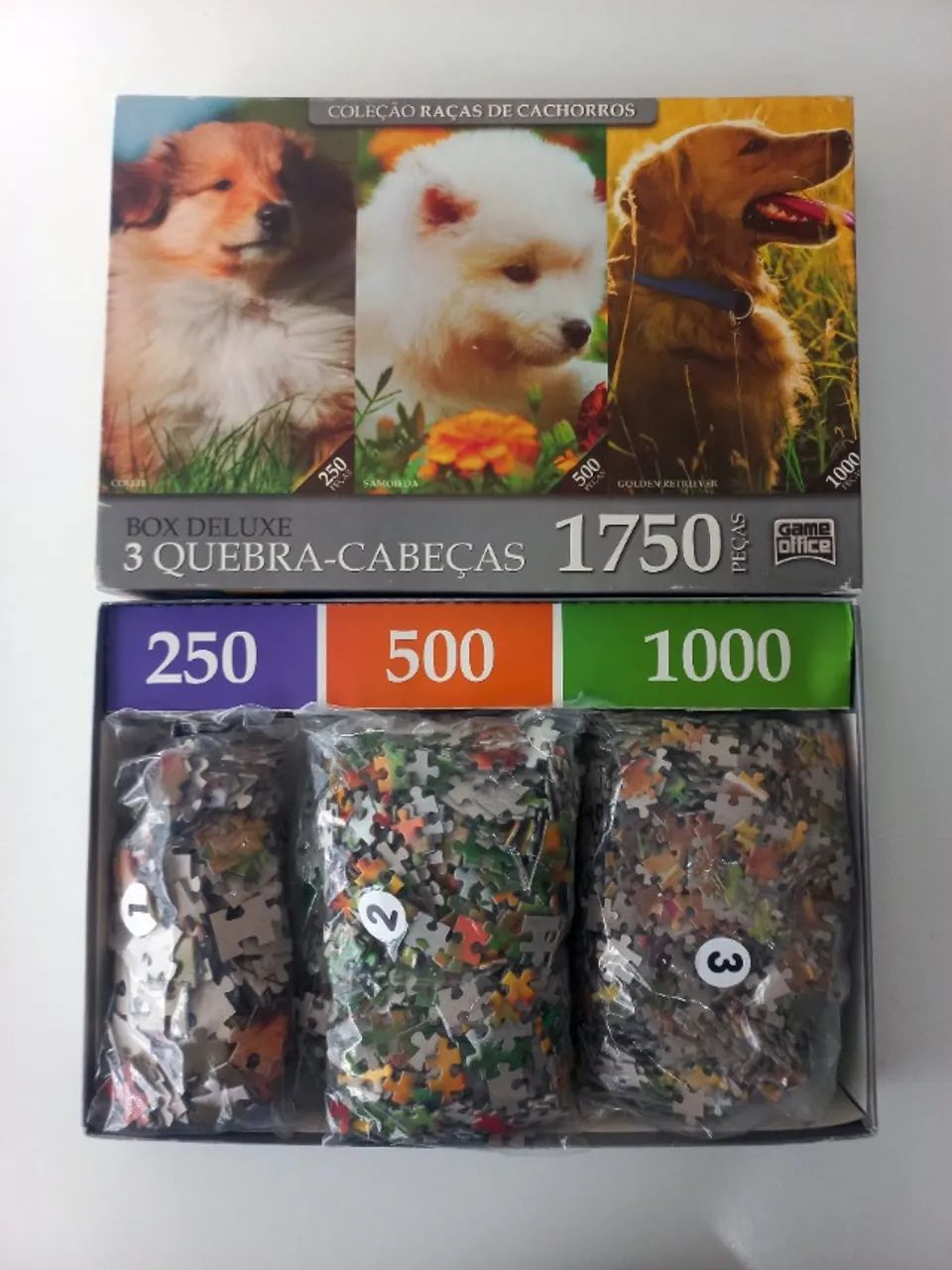 3 Quebra Cabeça - 1750 peças - TOYSTER