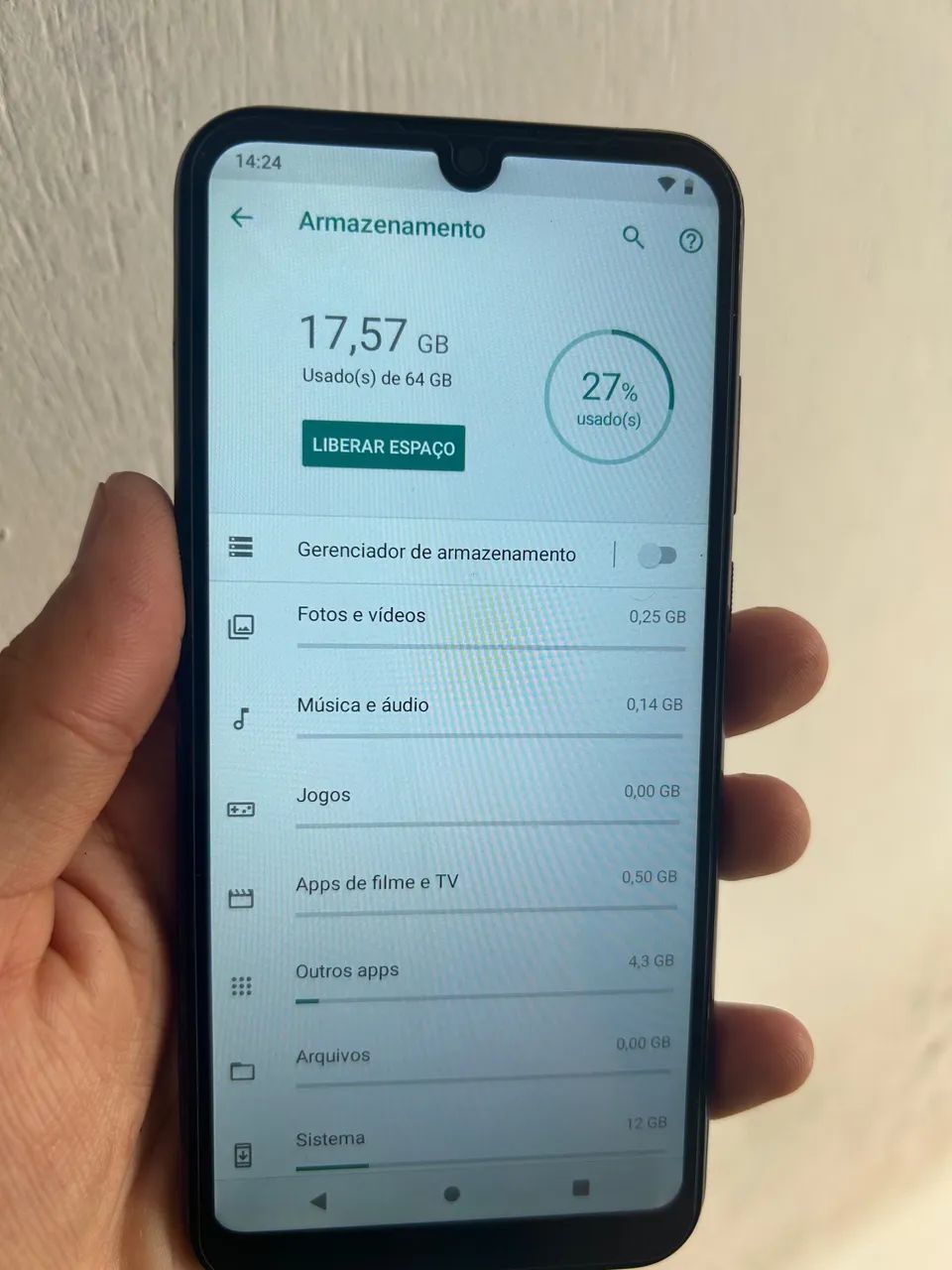Motorola E6S 64gb Com Película - Foto 3