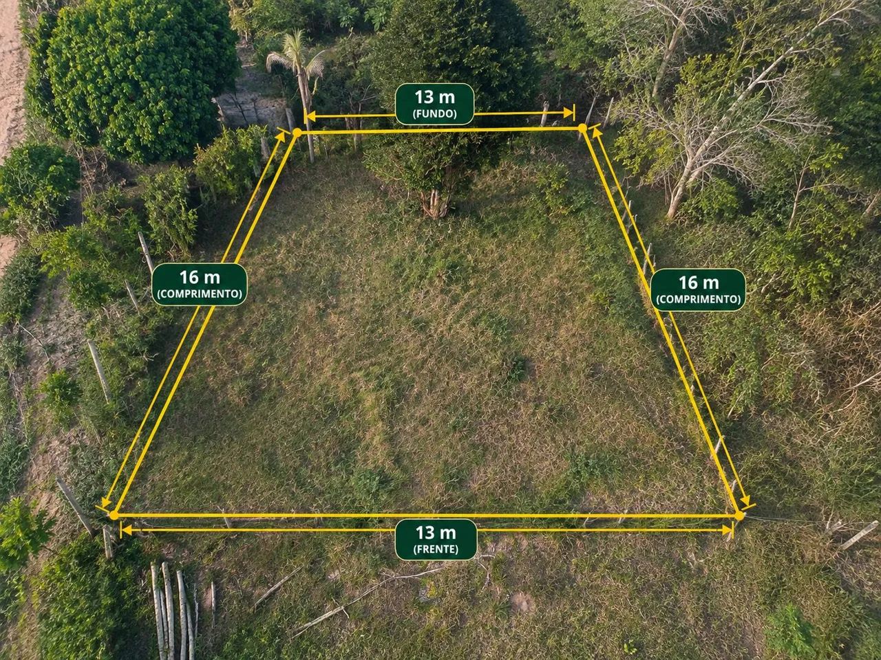 Terreno com 208m² - Foto 2
