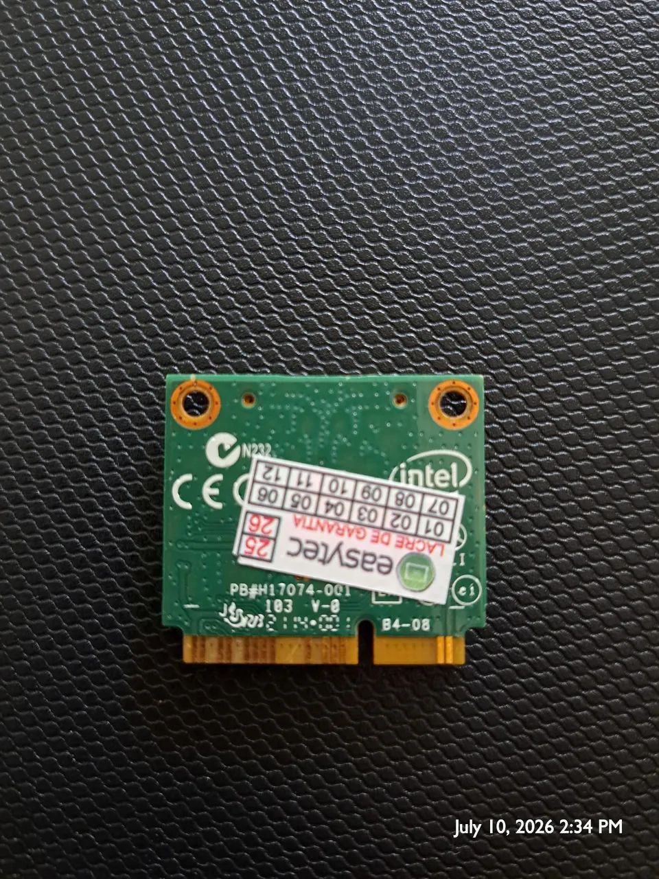 Placa de rede Wireless Wifi 2.4/5ghz Bluetooth 4.0 Intel AC7260 - Foto 2