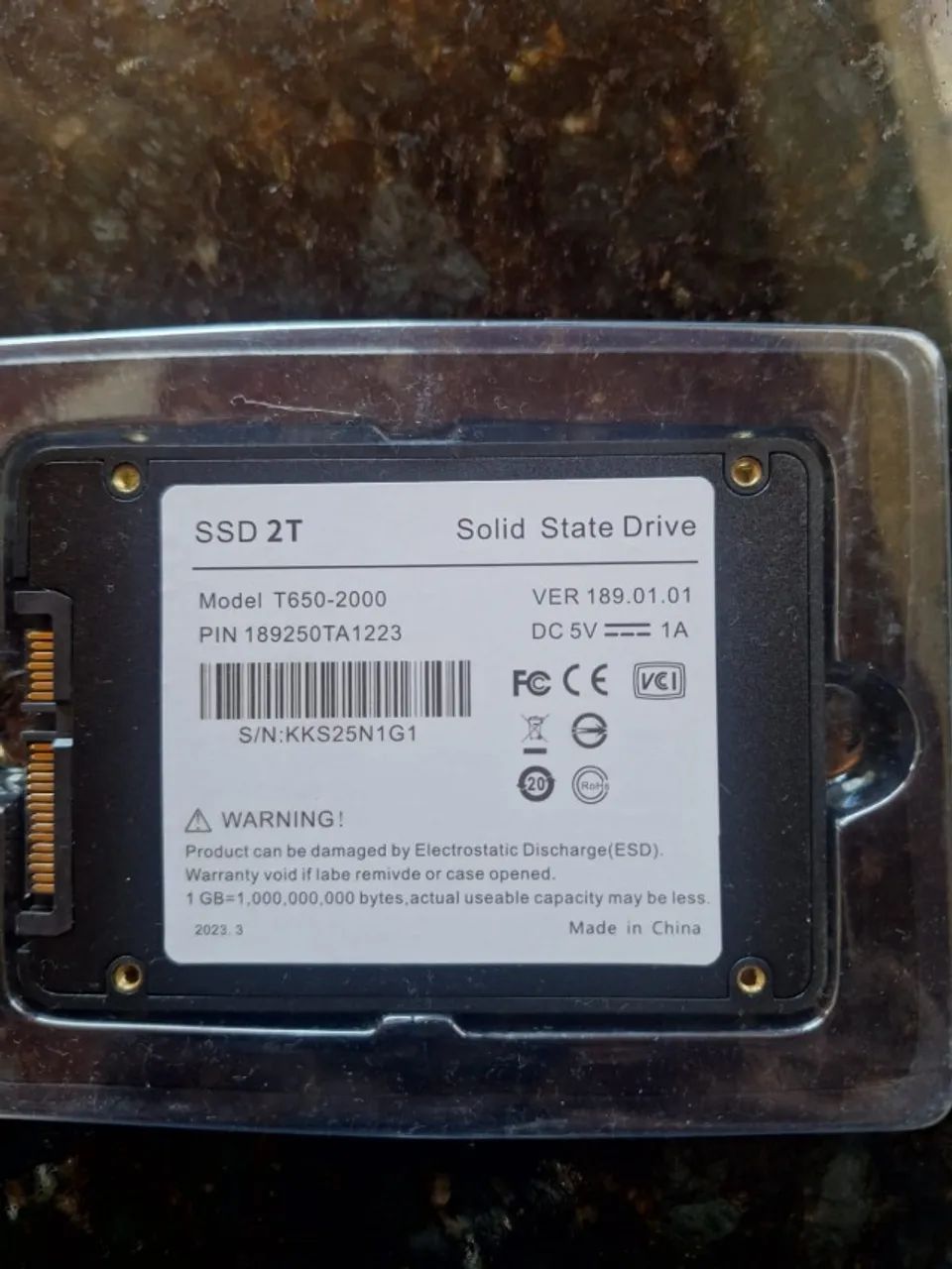 SSD Sata Disco Sólido Interno 2TB - Foto 3