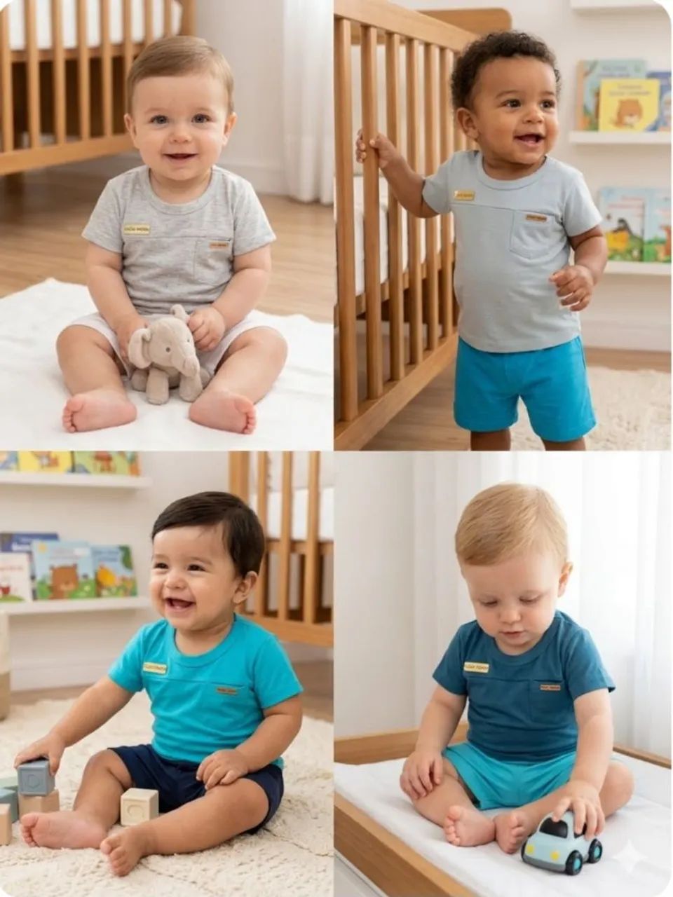 Conjunto baby P,M,G - Foto 2