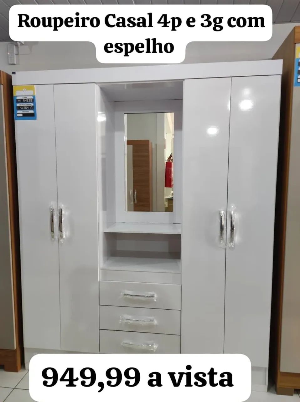 Guarda roupa de casal novo