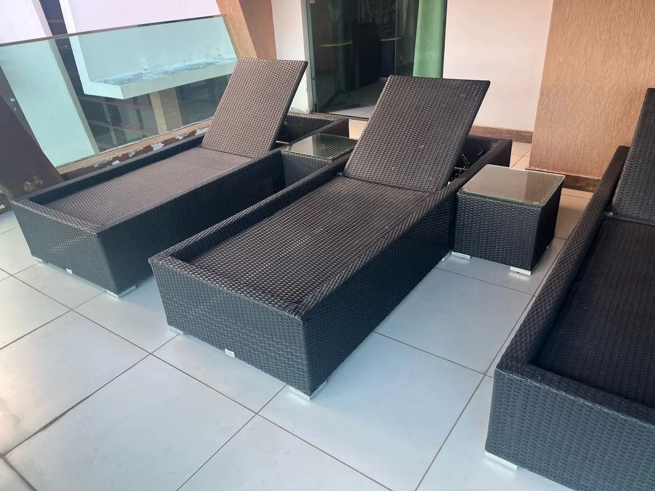 Espreguiçadeira e mesa CABANNA - Foto 2