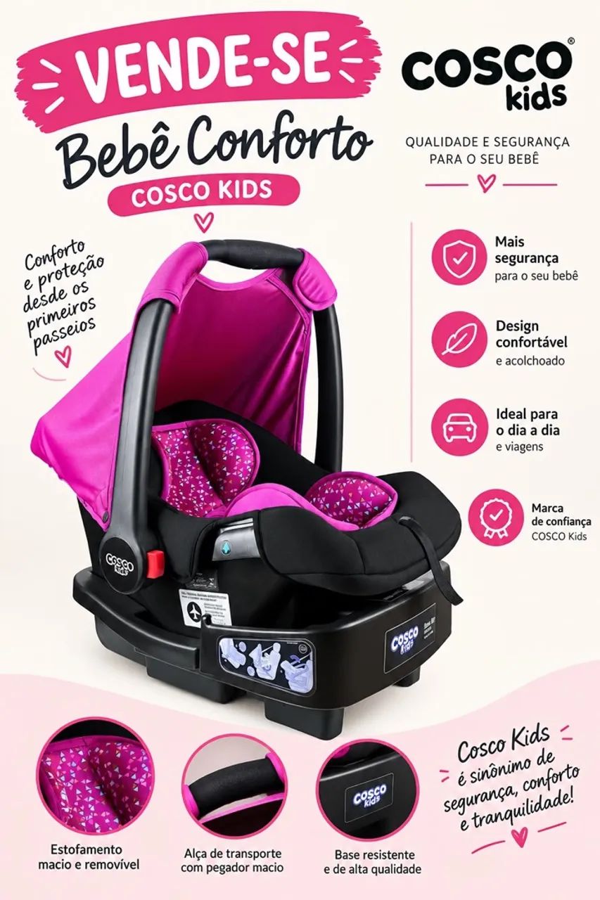 Bebê conforto à venda!