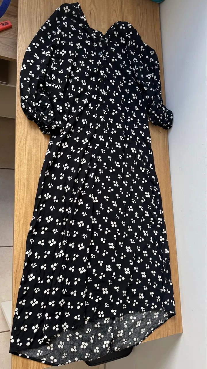 Vestido longo preto 