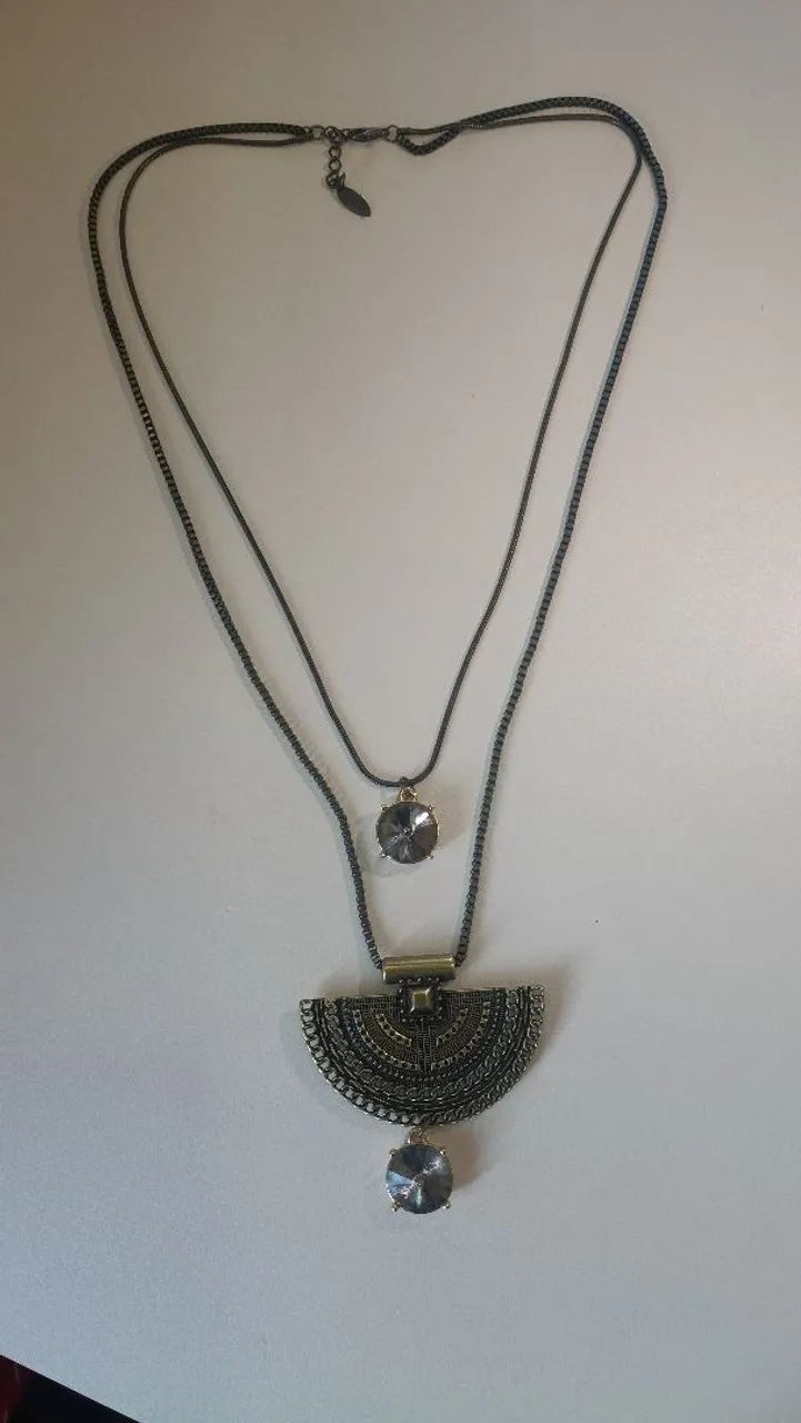 Colar tipo boho chique