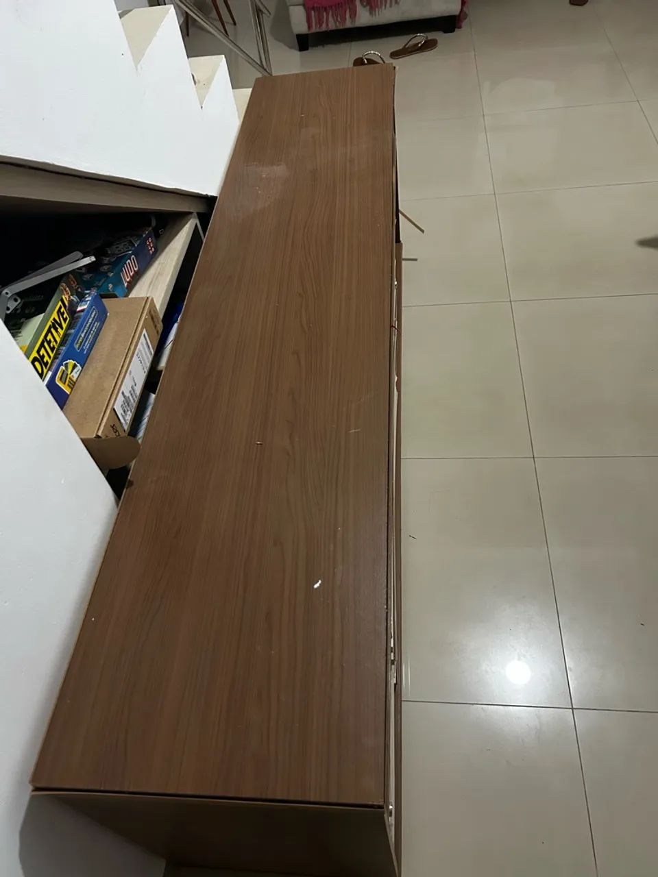Rack e painel de televisão 