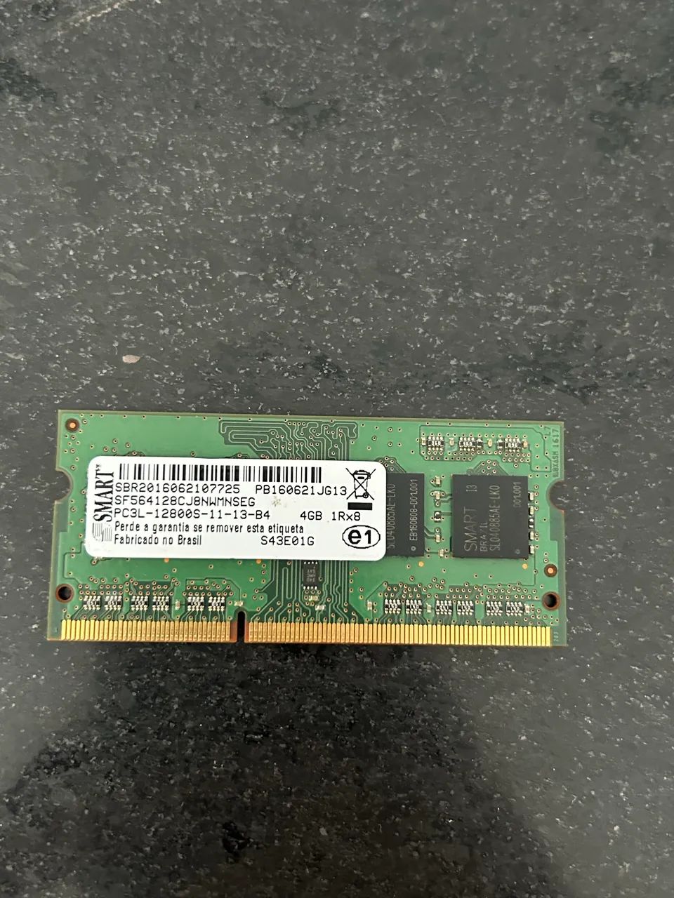 Memória RAM 4gb DDR3