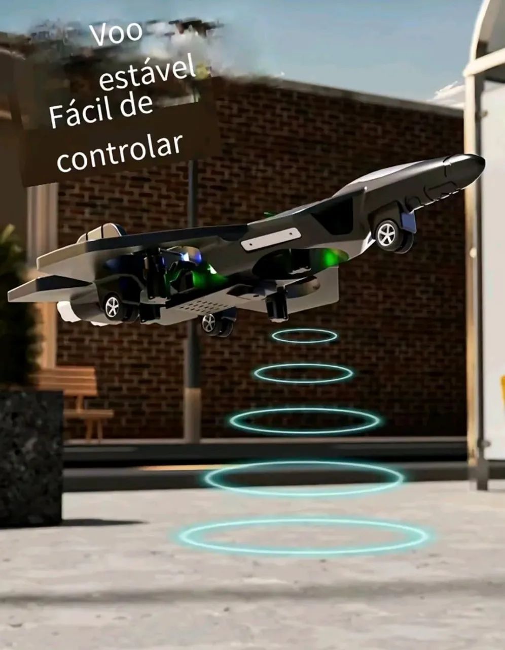 Avião de Controle Remoto de Espuma Resistente  - Foto 2