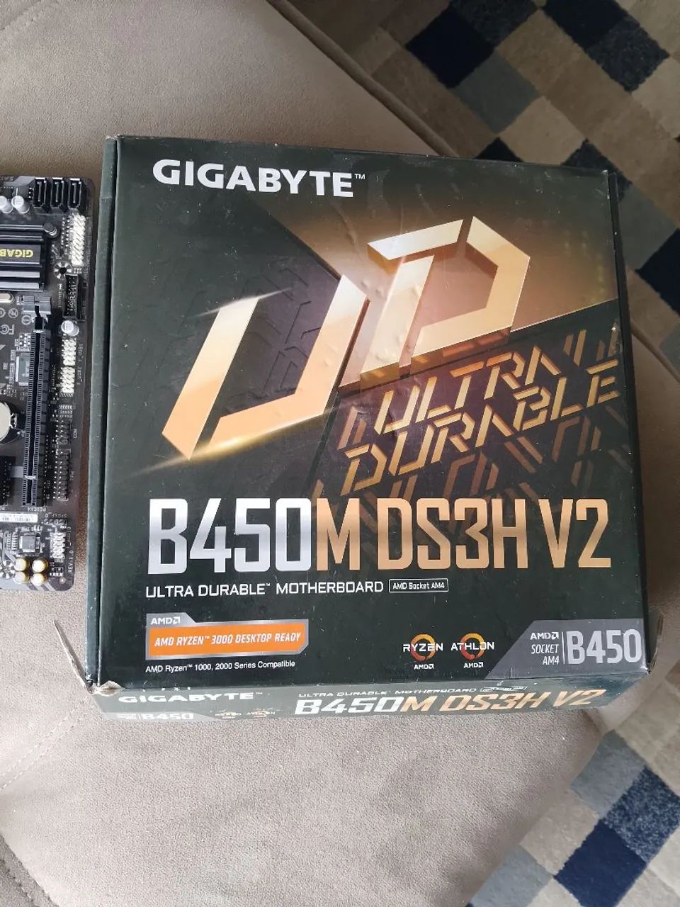 placa vídeo gigabyte b450 - Foto 3