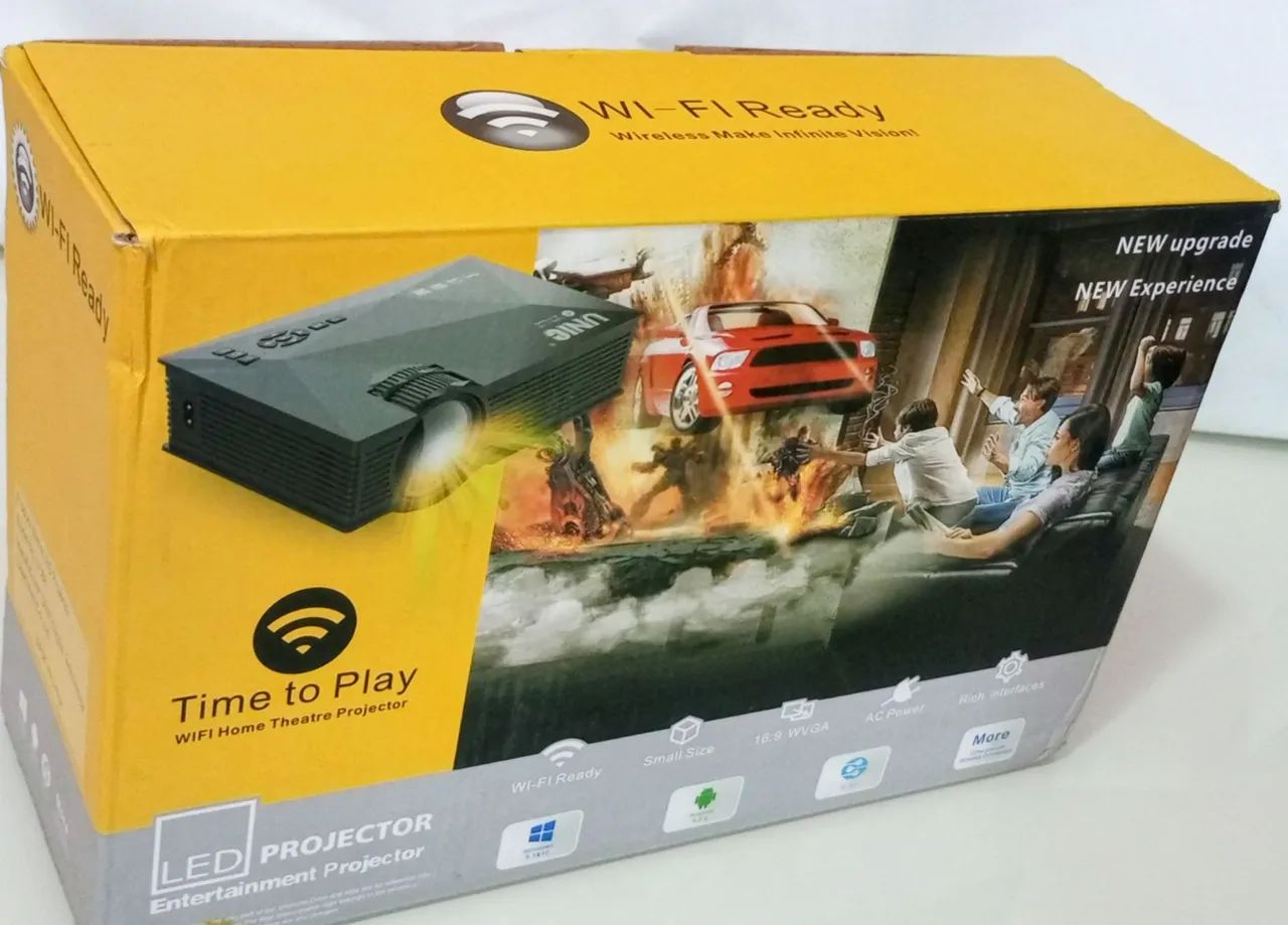 Led Projetor WI-FI READY