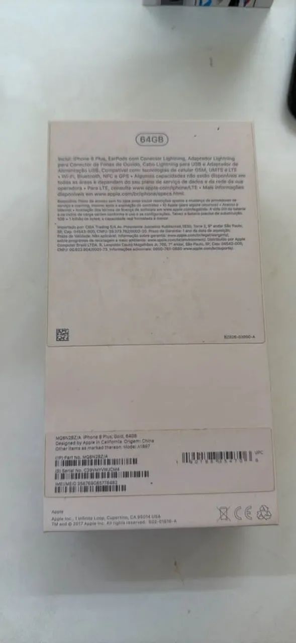 Caixa iPhone 8 Plus Gold Rose - Foto 3