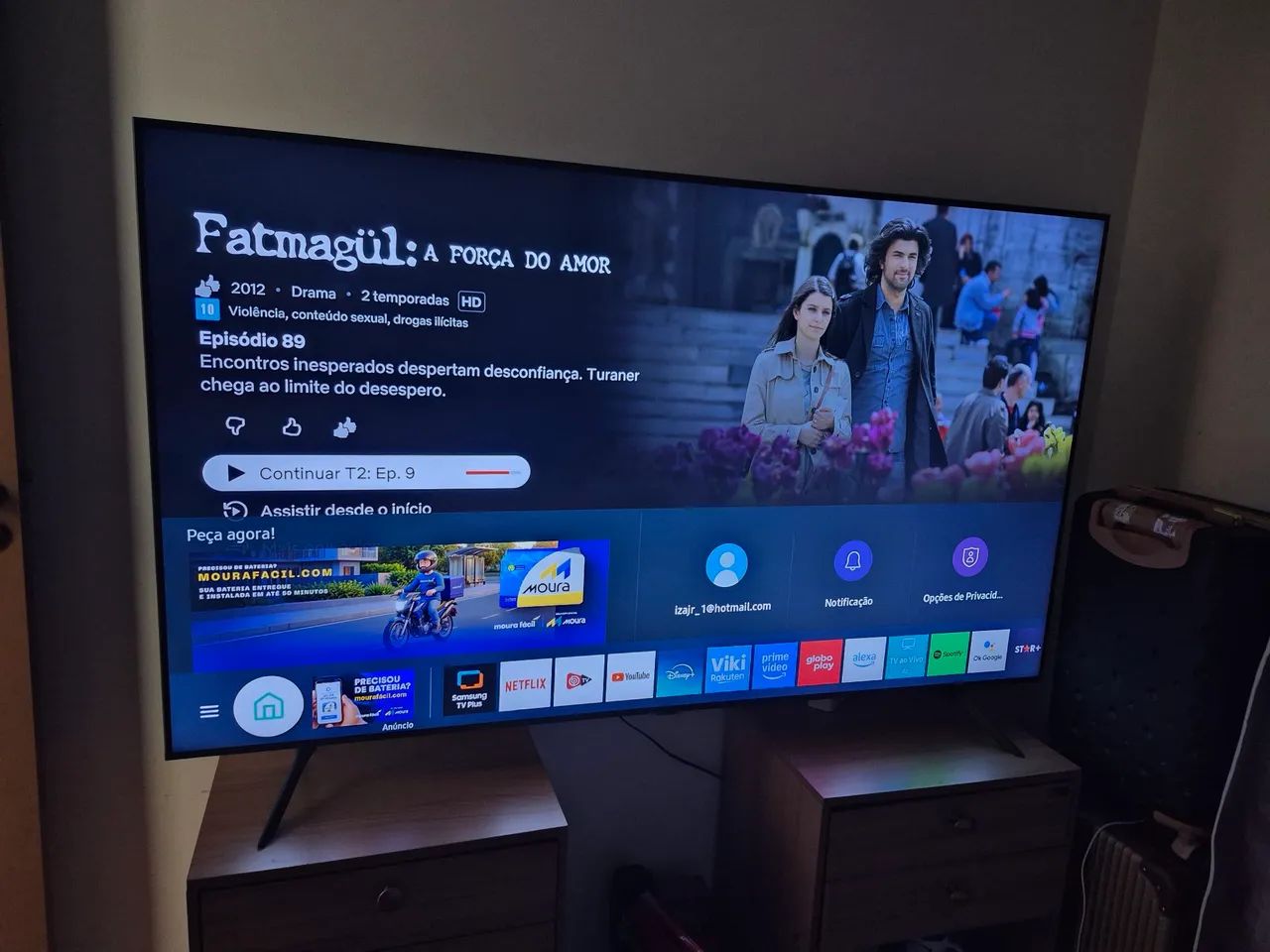 TV Samsung Smart 65" Cristal Led 4k - Foto 3