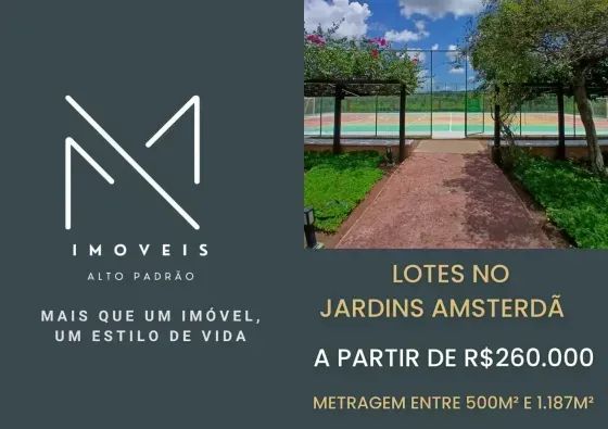 LOTES  JARDINS AMSTERDÃ