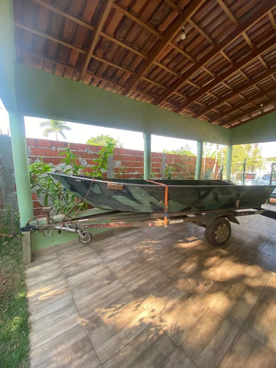 Canoa com carretinha - Foto 5