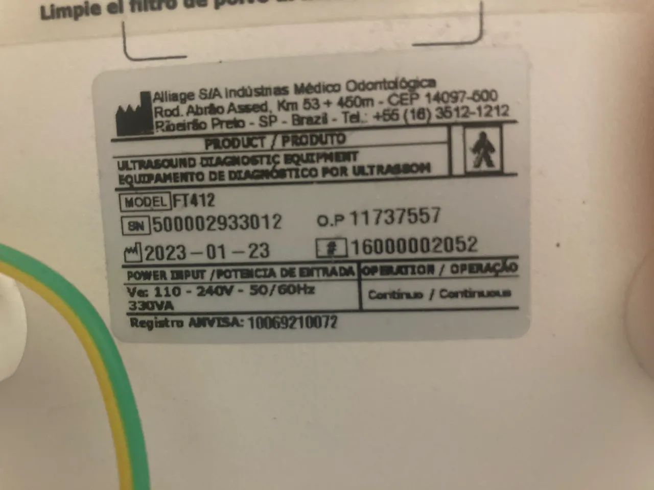 US SAEVO COM TRANSDUTOR CARDIO E VASCULAR - Foto 3