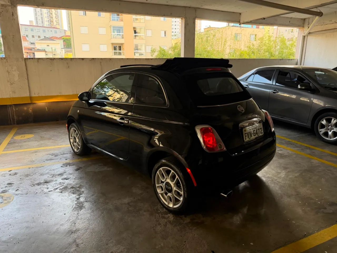 Fiat 500 Cabrio Dualogic Flex 1.4 8V 2014 - Foto 2