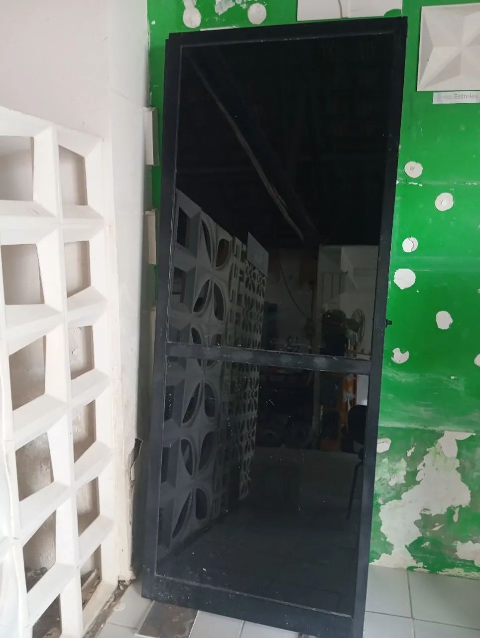 Portas de alumínio e vidro