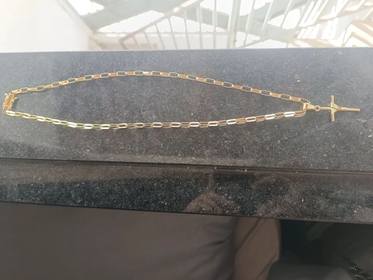 VENDO CORRENTE BANHADA A OURO, ÓTIMA QUALIDADE! - Foto 3