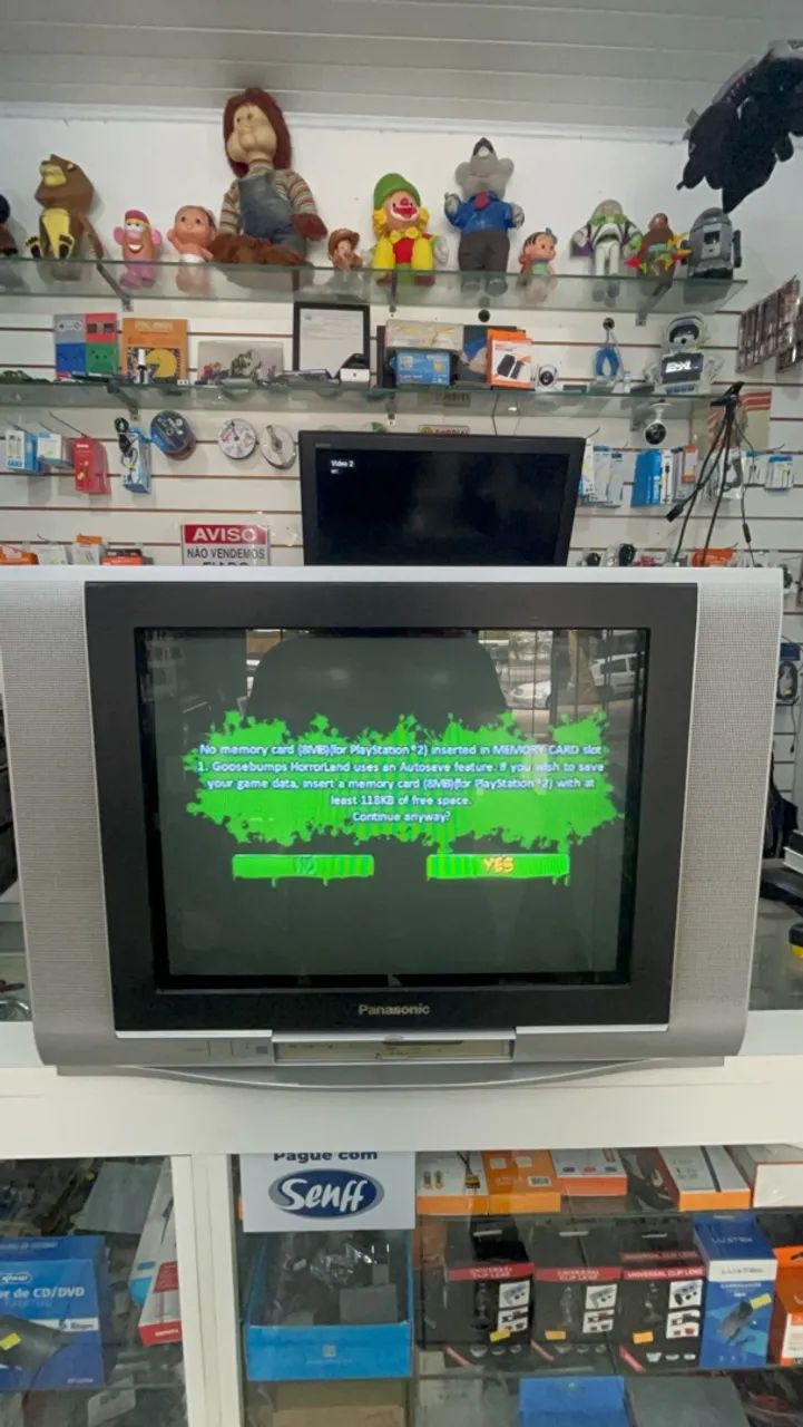 Tv crt tubo Panasonic 21 polegadas retrogamer av vídeo componente  - Foto 2