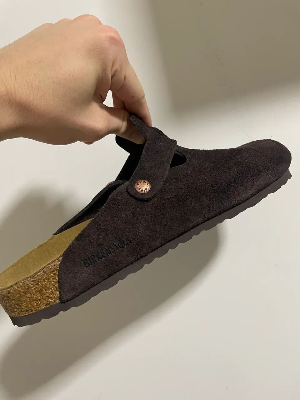 Birkenstock Slipper Boston de camurça, nunca usada - Foto 5