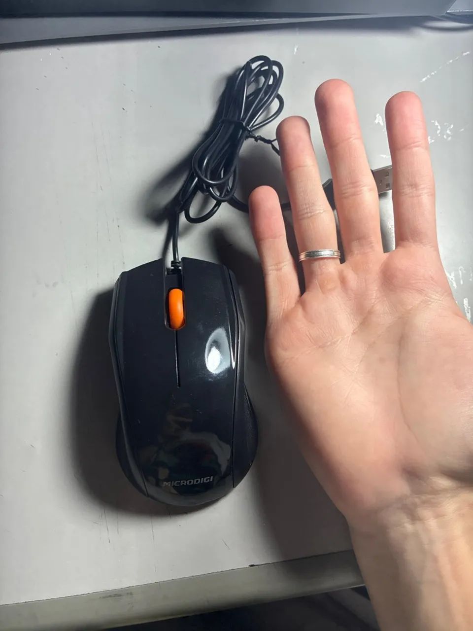 Mouse Microdigi USB Óptico - MD-MS689 - Foto 2