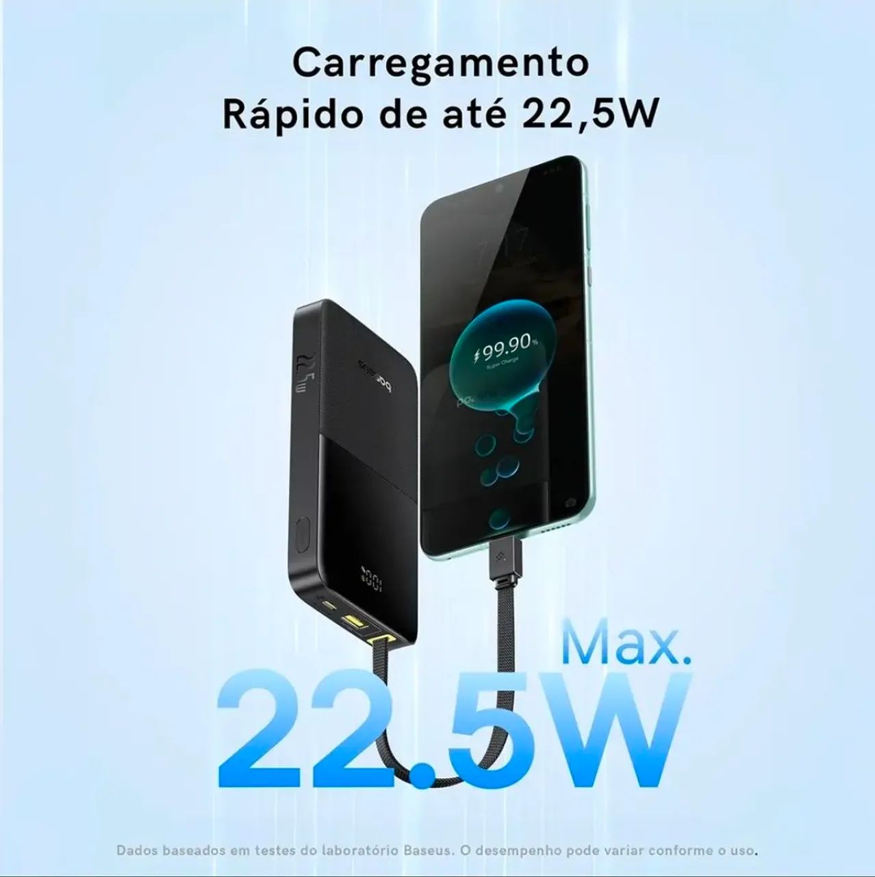 Powerbank Baseus 20000 mah - Foto 3