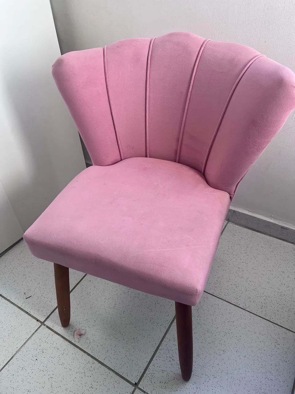 Poltrona pétala rosa 
