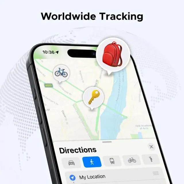 Rastreador Ugreen Air Tracker Tag, Bluetooth 5.0 - Preto - Foto 4