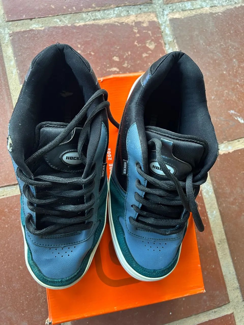 Tênis hocks puff azul número 41 - Foto 2