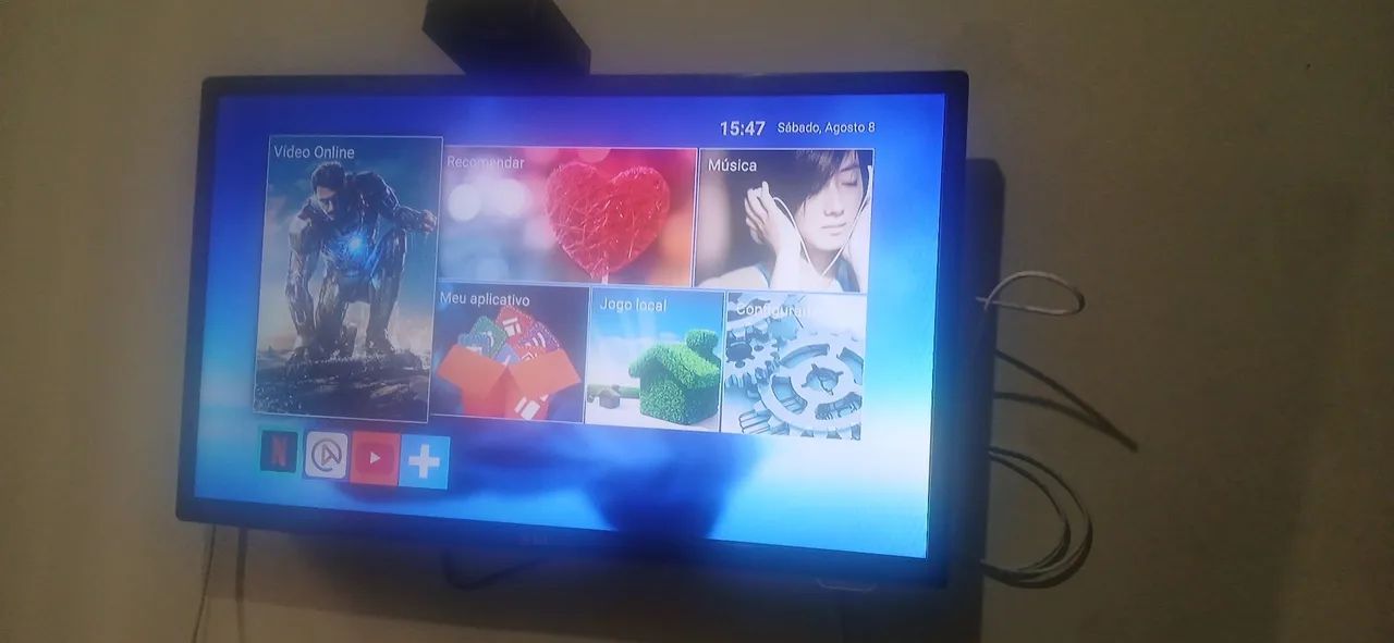 Tv LG Nao é smart 