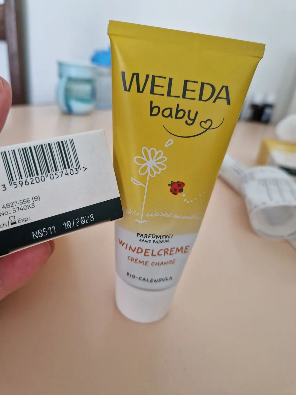 Creme para Assaduras Weleda 