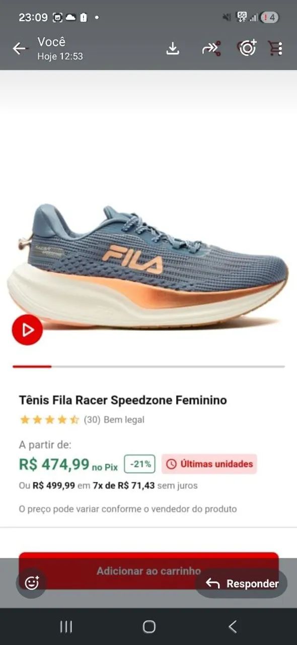 Tênis feminino  - Foto 4